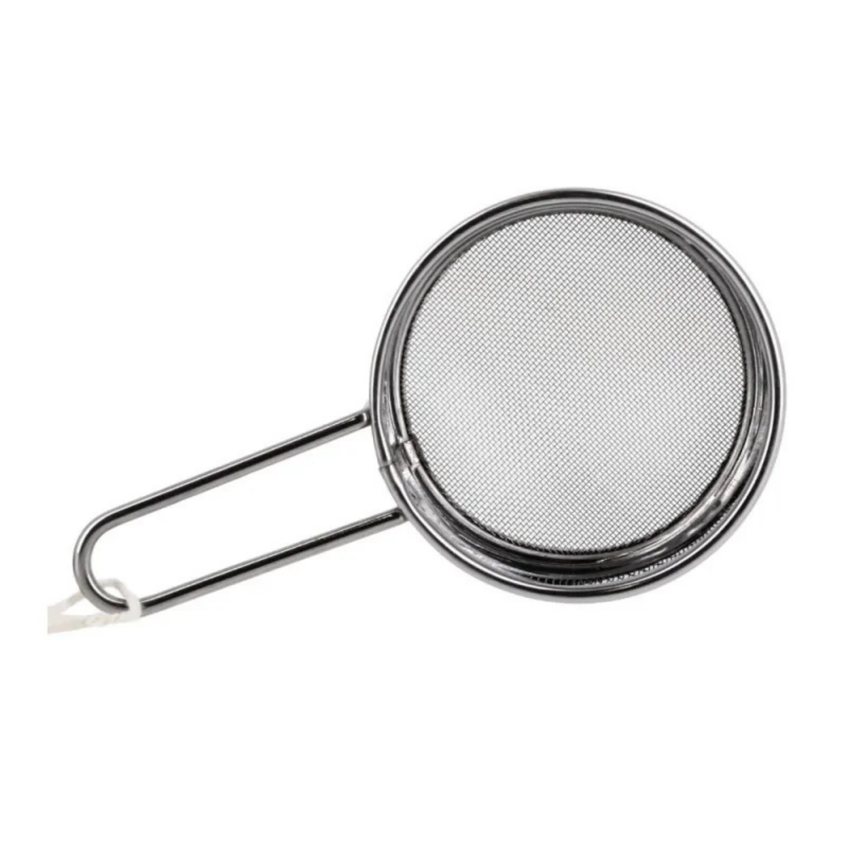 Tamis à pâtisserie rond en inox avec poignée
