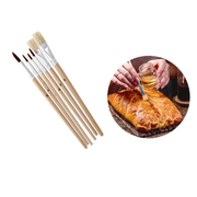 Assortiment de pinceaux alimentaires pour pâtisserie