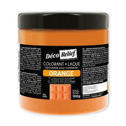 pot de colorant alimentaire Liposoluble Laque en poudre orange