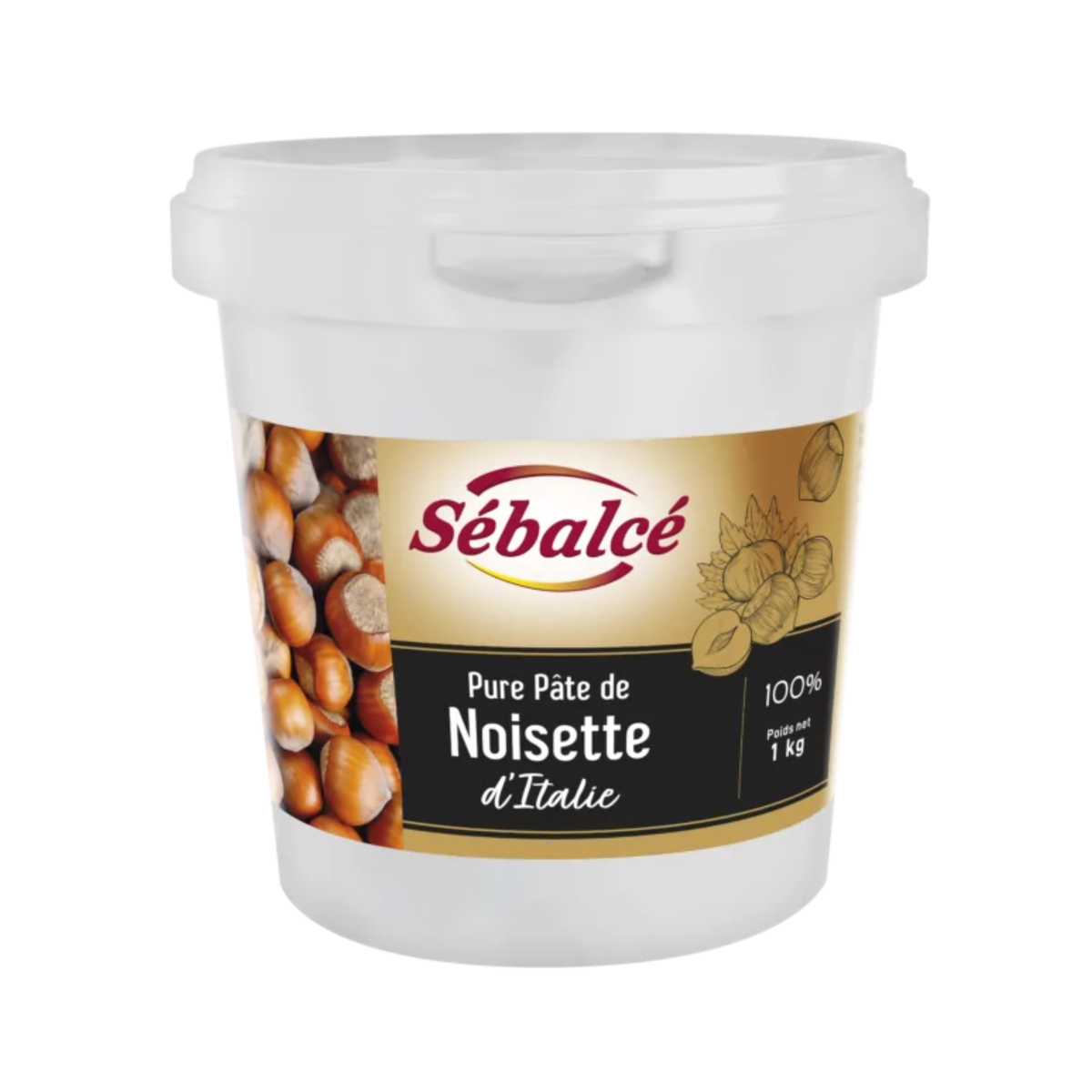 Pure pâte de noisette d’Italie Sébalcé 