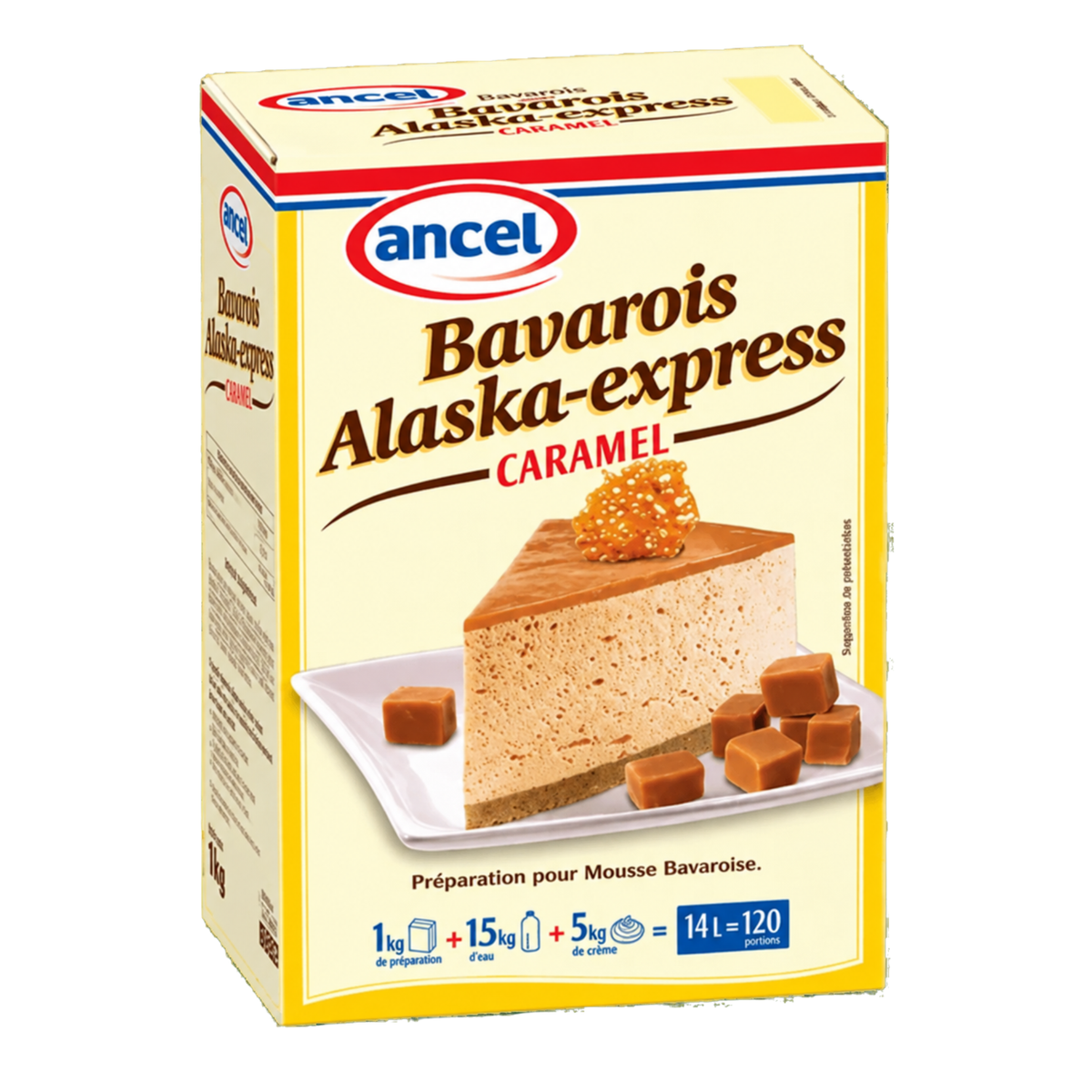 Préparation Bavarois Alaska Express Caramel Ancel 