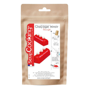 Glaçage miroir rouge en poudre 220g ScrapCooking 