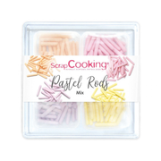 ScrapCooking – Décors sucrés Pastel Rods Mix 60 g