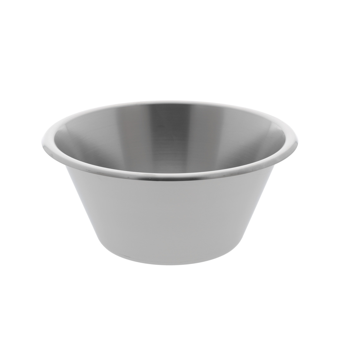 Mallard Ferrière – Bassine à bord roulé ouvert en acier inoxydable