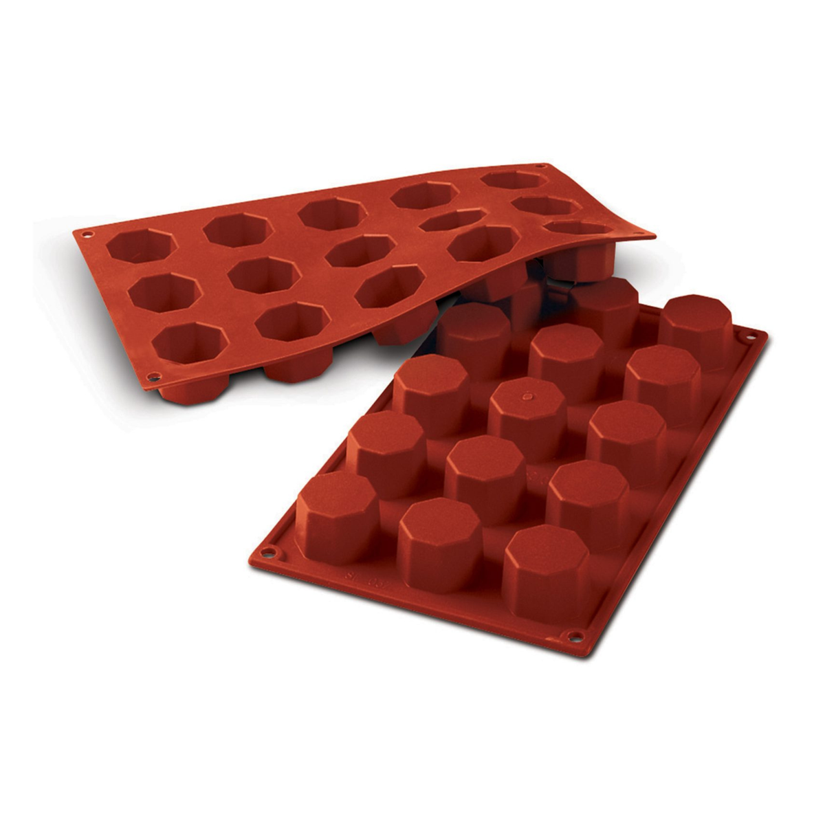 Moule 15 Octogones en silicone
