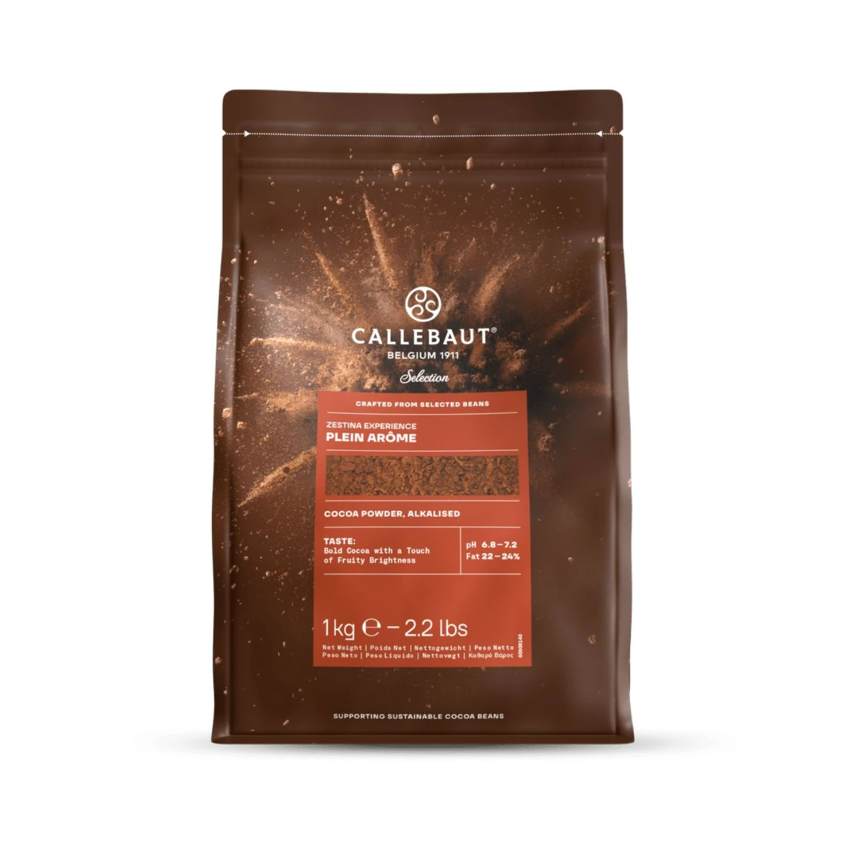  Cacao en poudre Plein Arôme Callebaut 