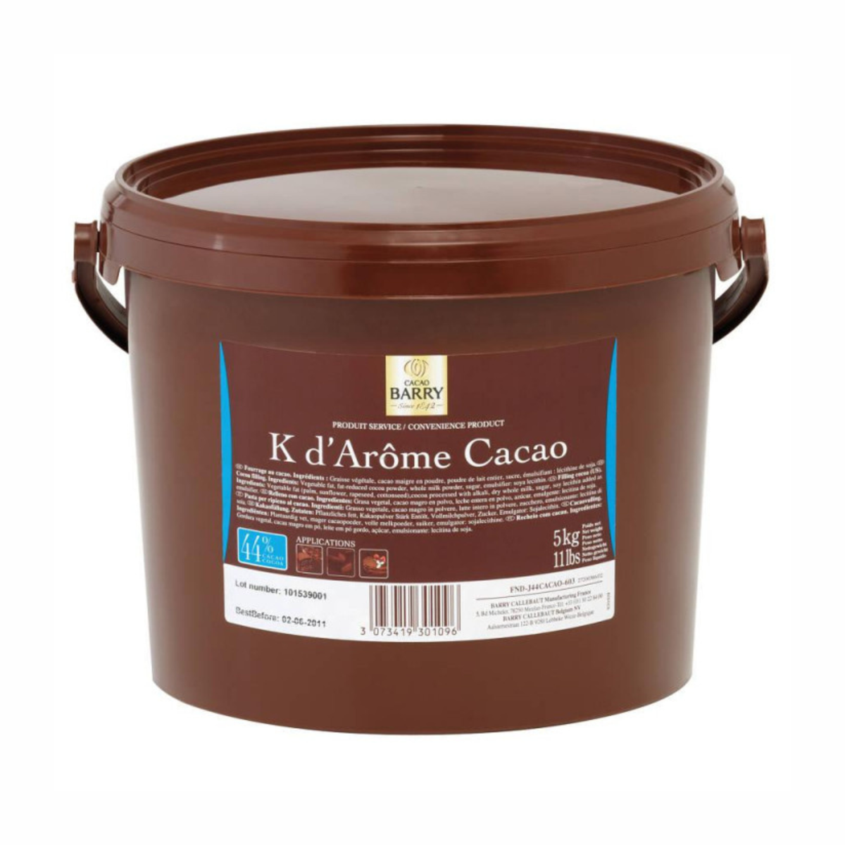 Cacao Barry - K d'Arôme Cacao (Krem) 5 kg