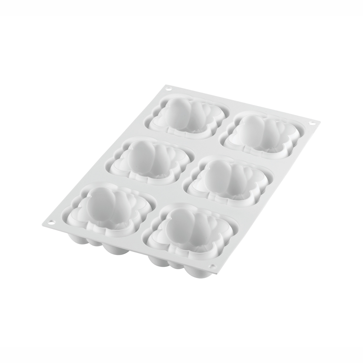 Silikomart - Moule en silicone 6 Nuages Cloud 120 ml