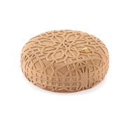 gâteau rond à motifs géométriques