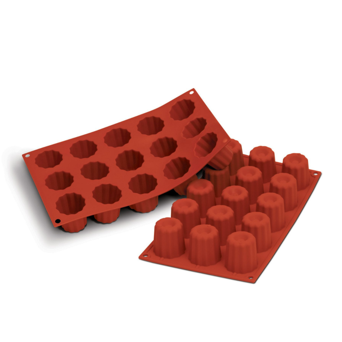 moule silicone à 15 entremets cannelés