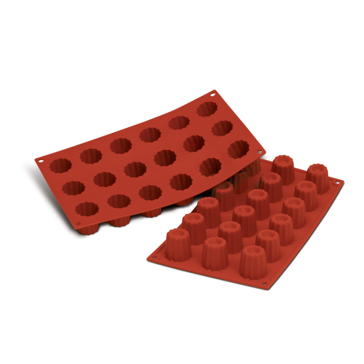 moule silicone à 18 entremets cannelés
