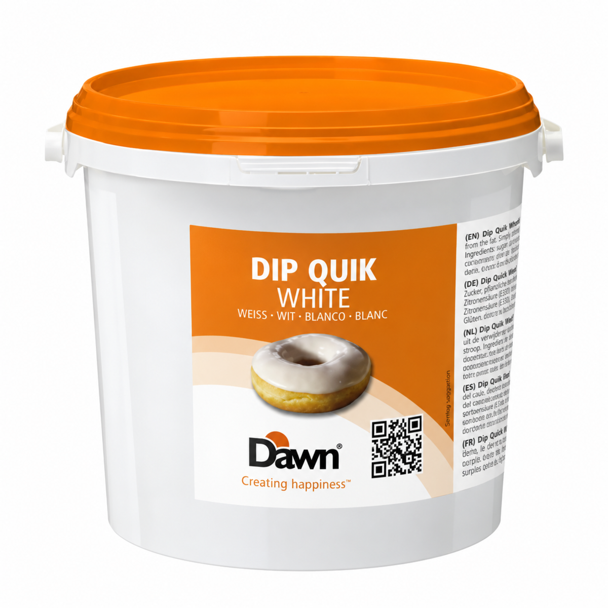 Dawn Caullet - Glaçage blanc pour donuts Dip Quik 3 kg