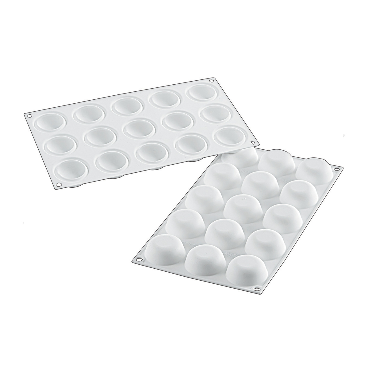 Moule silicone Silikomart 15 empreintes
