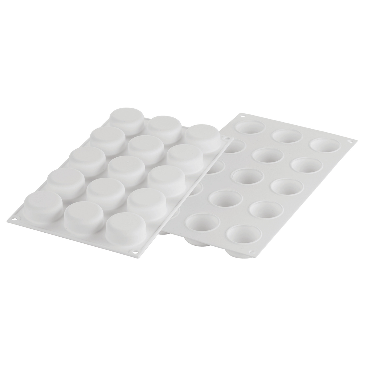 Moule silicone 15 Cylindres – Vue du moule