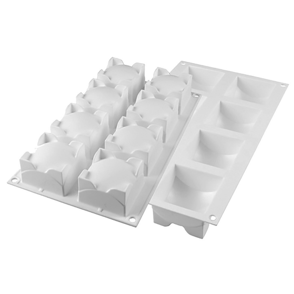 Moule silicone 8 Pavés – Vue du moule