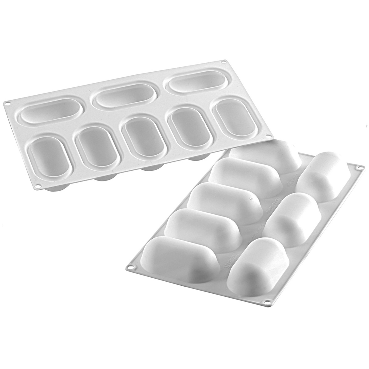 Moule silicone 8 Oblongs