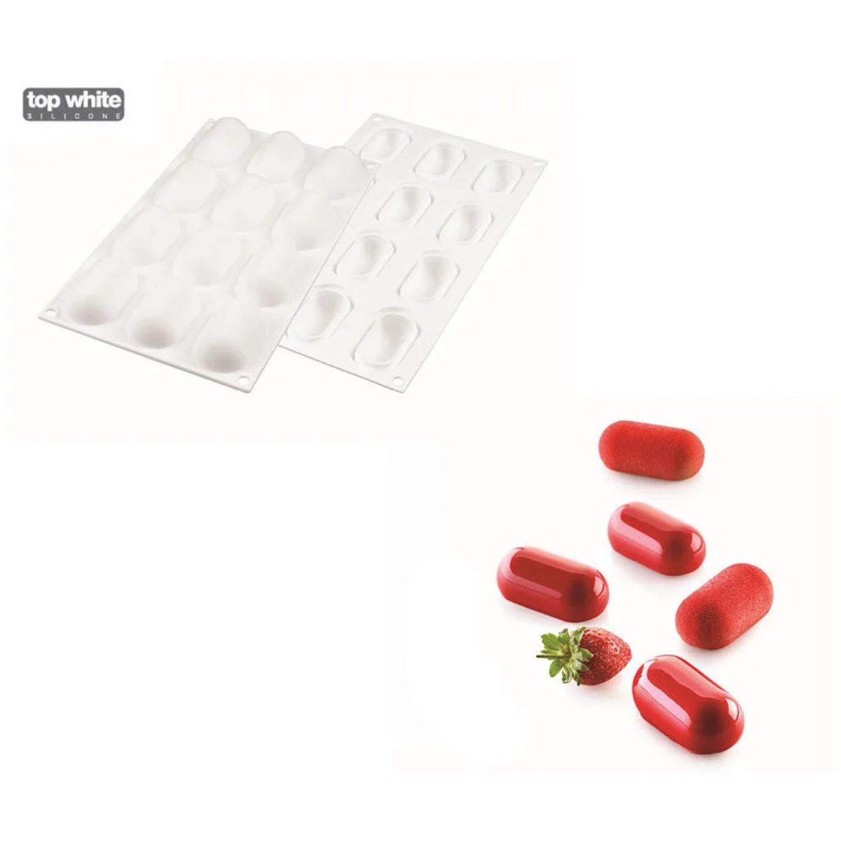 Moule silicone 12 Capsules – Présentation
