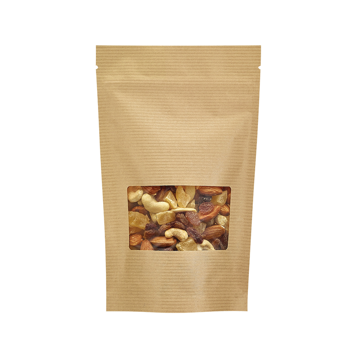 Sac Stand Up Kraft avec Fenêtre