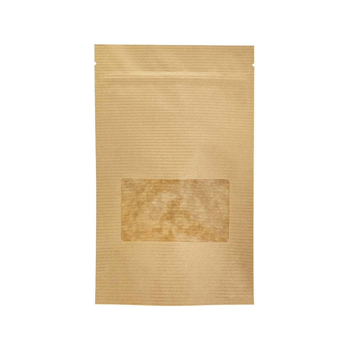 Sac Stand Up Kraft avec Fenêtre