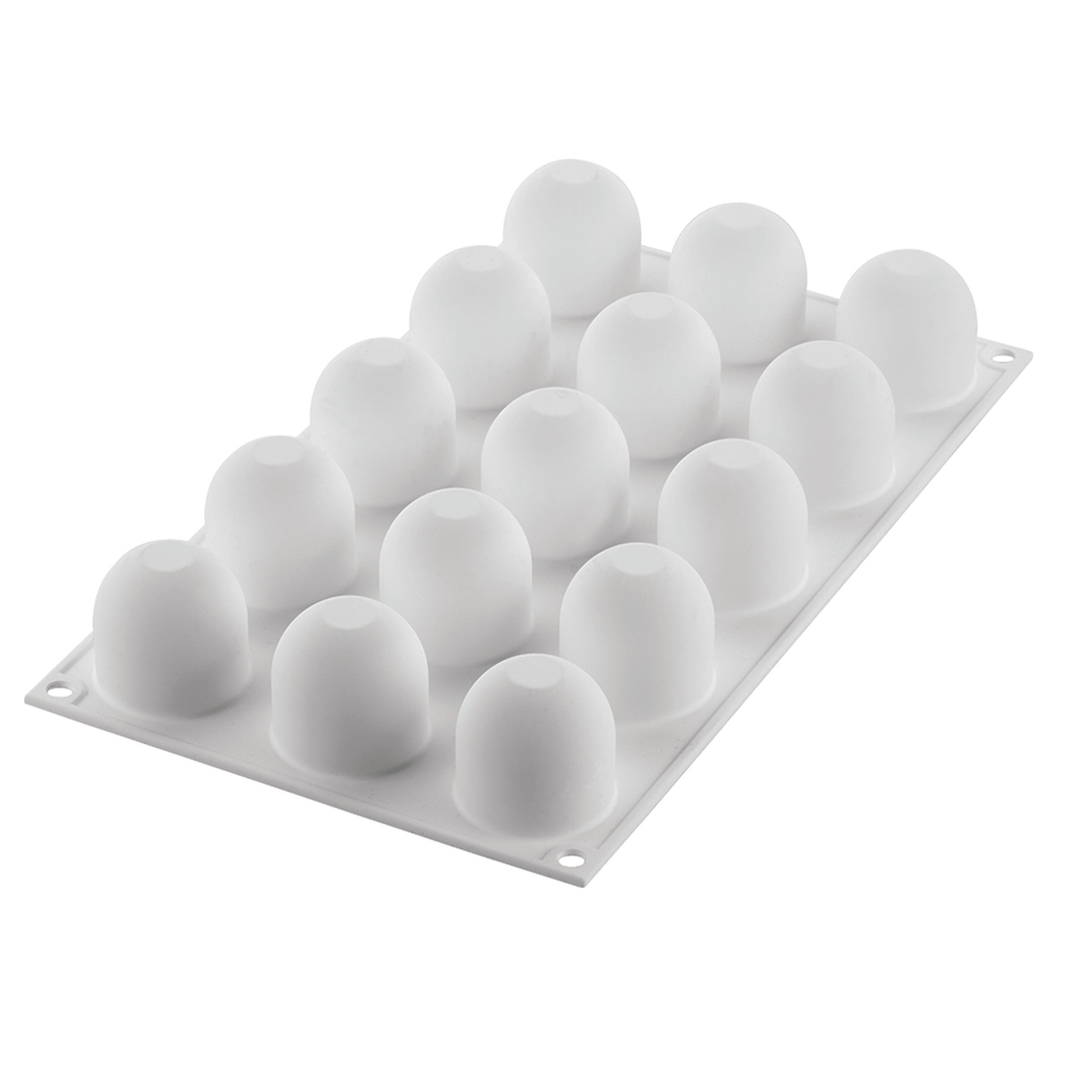Moule silicone 15 entremets individuels forme dôme